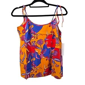 NWT ModCloth Bohemia Bound Peplum Tank Top Size M